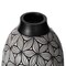 Uniquewise Flower-Inspired Ceramic Vase - Unique White 7-Inch-Dia Round Table Decor - Classic White Pottery QI004035 - alternate 8